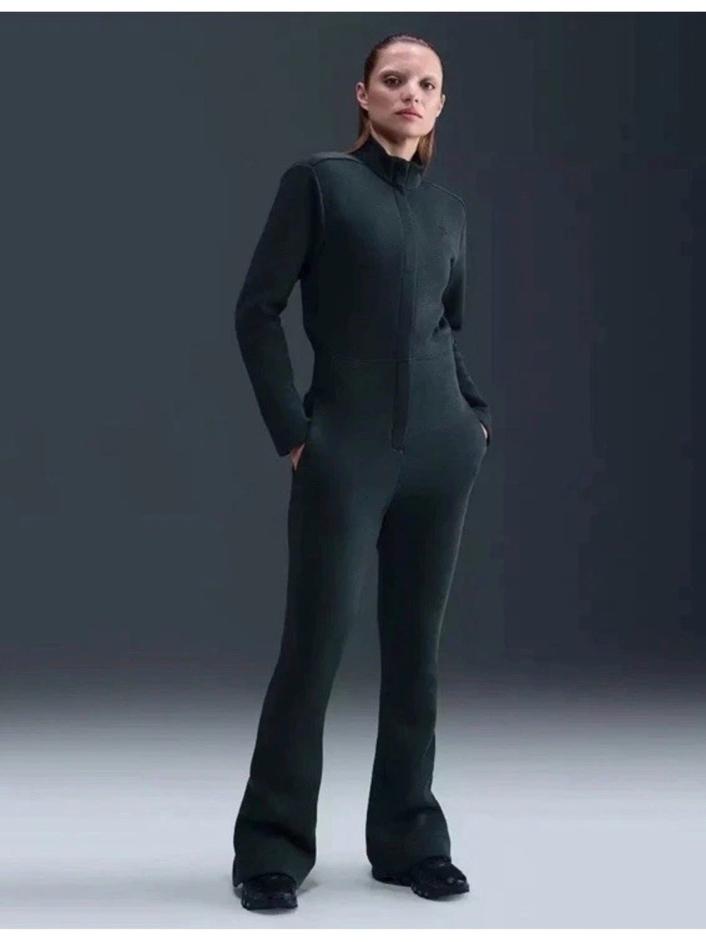 Size S $185 Nike Tech Fleece Jumpsuit HV4095 010 Black Women’s NWT.